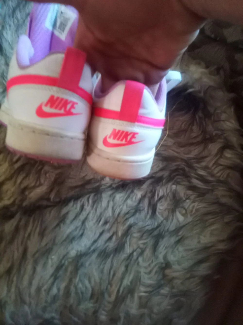 Nike Court Borough Low 2 GS “White Hyper Pink”, style BQ5448-111. The official c